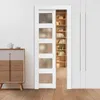 Profesjonalne Drzwi Przesuwne Vevor 765X2035 Mm 5-Częściowe Podgląd zdjęcia produktu 1