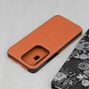 Elegante View Case Book Hülle für Honor 200 Lite - Orange Produktbild-Vorschau 2