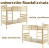 Interbeds Etagenbett Hochbett 200x90cm Stockbett Holzbett Produktbild-Vorschau 4