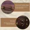 Houten Vintage Koffer - Retro Opbergdoos voor Decoratie en Productafbeelding-voorbeeld 4