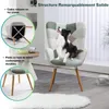 Meubles Cosy – skandynawski fotel z tkaniną w stylu Podgląd zdjęcia produktu 4