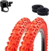 2 x Roverstone 26" Fahrradreifen Fahrradmantel rot 57-559 Produktbild-Vorschau 1