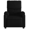 masážne kreslo vidaXL Black Imitation Leather Náhľad obrázku produktu 10