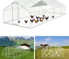 Wybieg 3x8x2m - metalowy kurnik 24 m² z drzwiami i Podgląd zdjęcia produktu 1