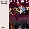 Maglietta FRIENDS Horror Ikonen Pennywise Michael Jason Anteprima dell’immagine prodotto 4