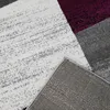 Teppich Geometrisches Kachel Muster Meliert kariert in Lila Produktbild-Vorschau 3