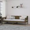 Tagesbett Honigbraun Massivholz Kiefer 90x190 cm Produktbild-Vorschau 2