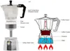 Espressokocher Mokka Premium Espresso Aluminium groß grau Produktbild-Vorschau 5