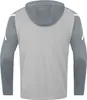 Jako Performance Kapuzenjacke Kinder - Soft Grey / Produktbild-Vorschau 2