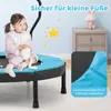 COSTWAY Ø102cm detská trampolína, fitness trampolína s Náhľad obrázku produktu 7