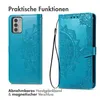 Custodia a libro imoshion Mandala Nokia G42 - Turchese Anteprima dell’immagine prodotto 2