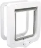TRIXIE 2-Wege Freilauftür - weiß - 20 × 22 cm Produktbild-Vorschau 1