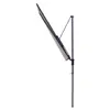 A balcony umbrella is shown in an angled view against a white background. Produktbild-Vorschau