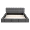 INONEFT Polsterbett Bubble 140x200 cm, Doppelbett Flachbett Produktbild-Vorschau 5