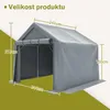 Přístřešek na nářadí Garážový stan Přístřešek na auto Náhled obrázku produktu 7