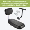 Dayshake Fahrradsitz Rücksitz - Mit Rückenlehne, Armlehne Produktbild-Vorschau 2