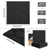 Akustikplatte 30 x 30cm Akustikpaneele Selbstklebend für Produktbild-Vorschau 2