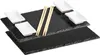 KESPER Schieferplatte mit Dipschalen 31x21cm 2er-Set Produktbild-Vorschau 1