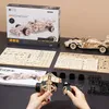 RoboTime 3D dřevěná skládačka Závodní auto Náhled obrázku produktu 12