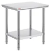 VEVOR Edelstahl Arbeitstisch 30 x 18 x 34 Zoll, 700 LBS Produktbild-Vorschau 1