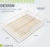 Juskys Kinderbett Naya 140x200 cm mit Rausfallschutz & Produktbild-Vorschau 5