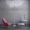 Selltec LED Deckenfluter Stehlampe rund Edelstahl, dimmbar Produktbild-Vorschau 7