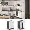 Mobiletto base per cucina Vicco R-Line Bianco rustico 60 cm Anteprima dell’immagine prodotto 3