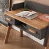 Schreibtisch Vitalispa Malia Grau/Artisan 97 x 51 cm mit 2 Produktbild-Vorschau 4