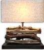 Tischlampe 35x15cm u. 40cm hoch Holzlampe Tischleuchte Holz Produktbild-Vorschau 2