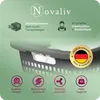 Novaliv sada 3 košov na bielizeň s 3 držadlami 25L Náhľad obrázku produktu 5