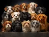 CALVENDO Puzzle Viele kleine Hunde auf einem Bild | 1000 Produktbild-Vorschau 3
