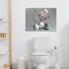 MuchoWow® - Leinwandbilder - Magnolie - Blumen - Rosa - Produktbild-Vorschau 3