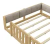 Flachbett, Gitterbett, 140 x 200 cm, Kinderbett mit Gitter, Produktbild-Vorschau 14