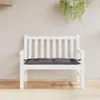 vidaXL Cuscino per panca da giardino antracite 110x50x7 cm Anteprima dell’immagine prodotto 2