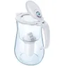 A white and transparent water filter pitcher with a filter inside, set against a white background. Náhled obrázku produktu