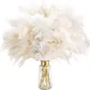 INF Bouquet de Fleurs Séchées Blanches - 21 Tiges d'Herbe Voir les images du produit 1