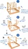Duvo+ 3 in 1 Vogelspeeltuin onbehandeld hout Productafbeelding-voorbeeld 4