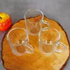 Set di 3 tazze Excellent Houseware, vetro, 7.6x8.8 cm, 240 Anteprima dell’immagine prodotto 12