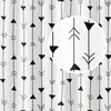 SEPIO Duschvorhang 180x200 cm mit Pfeilmotiv  , Produktbild-Vorschau 3