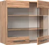 Armoire en verre Vicco Fame-Line Chêne de force doré 80cm, Voir les images du produit 4