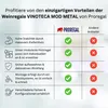 A comparison table highlighting the advantages of Proregal wine racks over other providers. Produktbild-Vorschau
