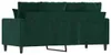 vidaXL 2-Sitzer-Sofa Dunkelgrün 140 cm Samt Produktbild-Vorschau 4
