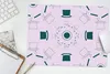 MuchoWow® Mauspad Mousepad Zauberer - Muster - Kaninchen Produktbild-Vorschau 5