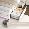 Letto imbottito INONEFT, 160x200 cm, con USB e LED, letto Anteprima dell’immagine prodotto 8
