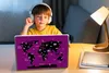 MuchoWow® Laptop Aufkleber Sticker Cover Weltkarte Kinder - Produktbild-Vorschau 3