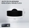 ovimar Haartrocknerhalter Kvitoya | Edelstahl | schwarz Produktbild-Vorschau 3