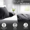 Bettwäsche 135x200 cm Baumwolle Satin Damast Set Gestreift Produktbild-Vorschau 4