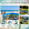 Lantigo Paravent de Plage Planche de Surf 6 m Brise-vent Voir les images du produit 5