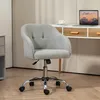 HOMCOM Homeoffice Stuhl, Ergonomisch Schreibtischstuhl mit Produktbild-Vorschau 2