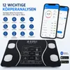 Digitale Personenwaage bis 180 kg mit App – Smart Produktbild-Vorschau 2